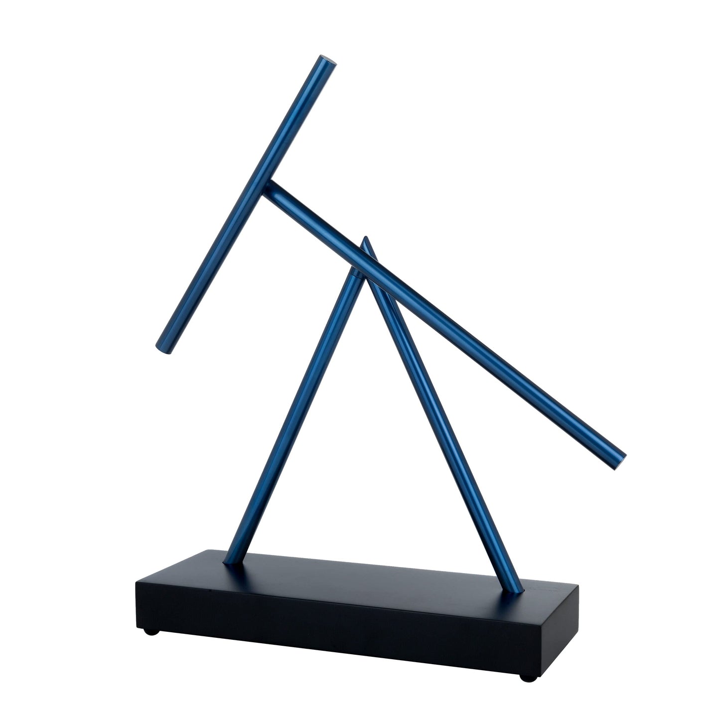 Kinetic Energy Sculpture – Silver/Bamboo