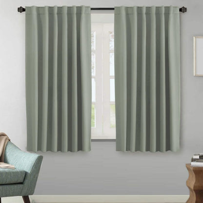 H.VERSAILTEX Blackout Curtains 52x84, 2 Panels