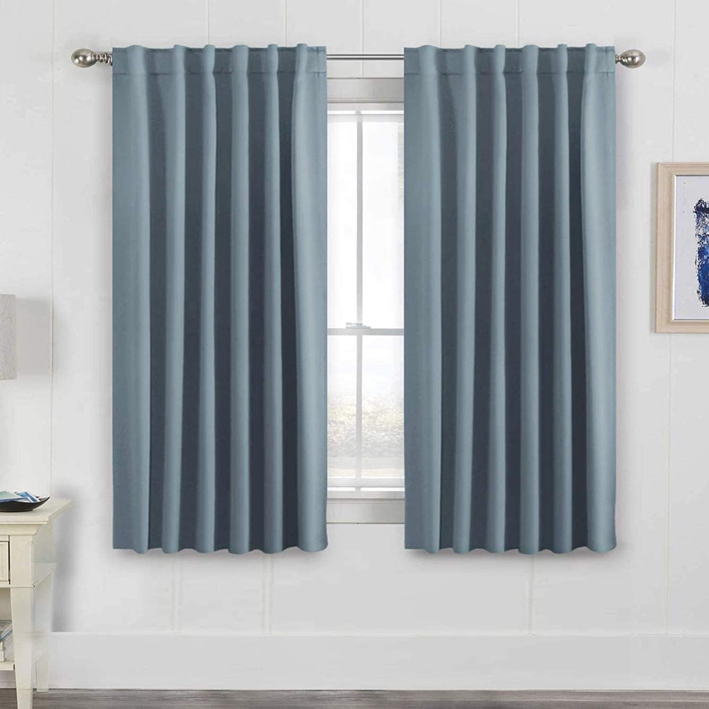 H.VERSAILTEX Blackout Curtains 52x84, 2 Panels