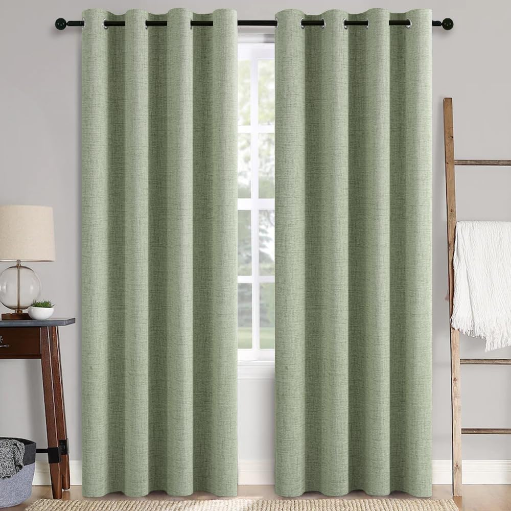MIULEE Blackout Curtains 52x72, 2 Panels
