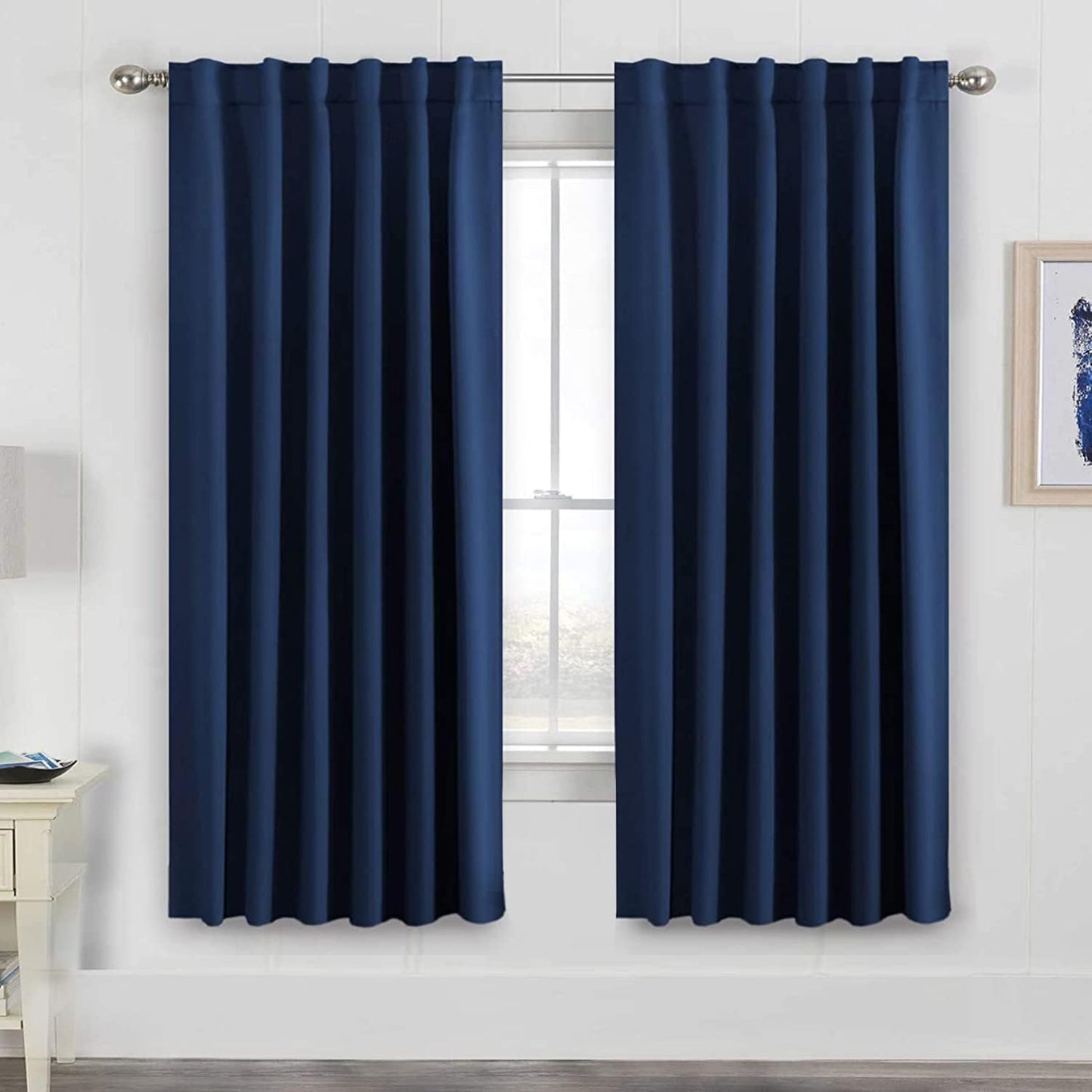 H.VERSAILTEX Blackout Curtains 52x84, 2 Panels