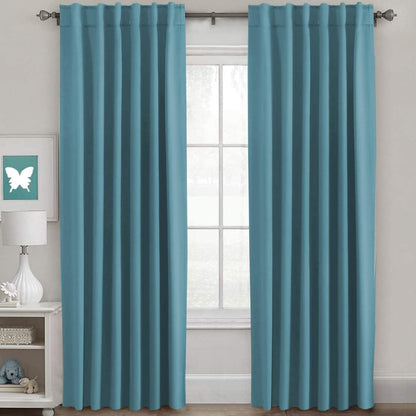H.VERSAILTEX Blackout Curtains 52x84, 2 Panels
