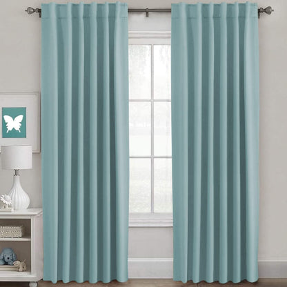 H.VERSAILTEX Blackout Curtains 52x84, 2 Panels