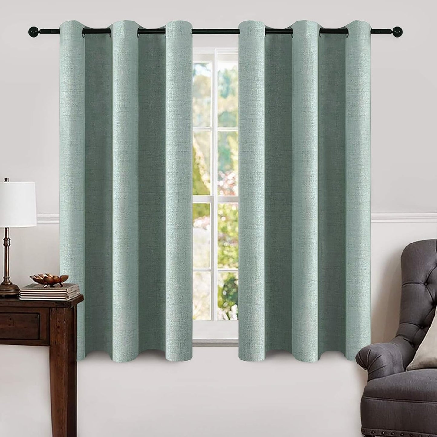 MIULEE Blackout Curtains 52x72, 2 Panels