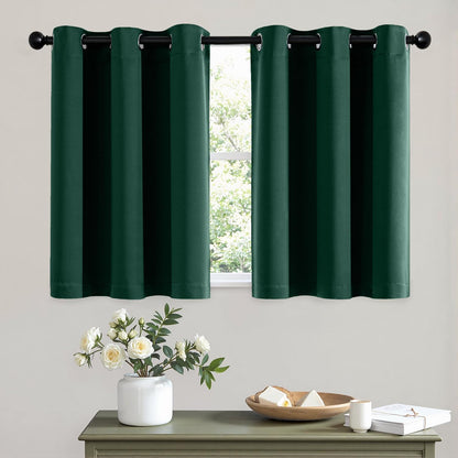 Blackout Curtains – Sage Green, 40"x63", 2 Panels