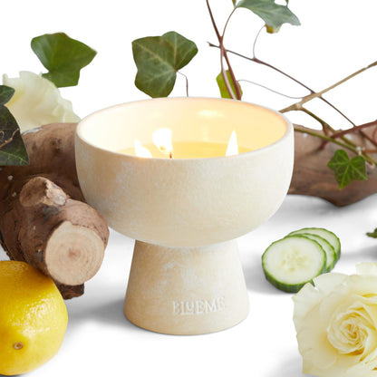BLUEME 6-Wick Bergamot & Musk Candle