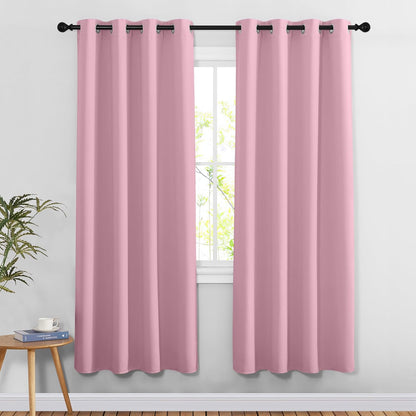NICETOWN Gray Blackout Curtains for Bedroom