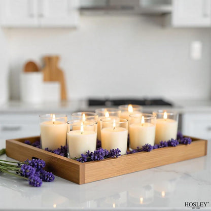 Hosley 240 Ivory Votive Candles