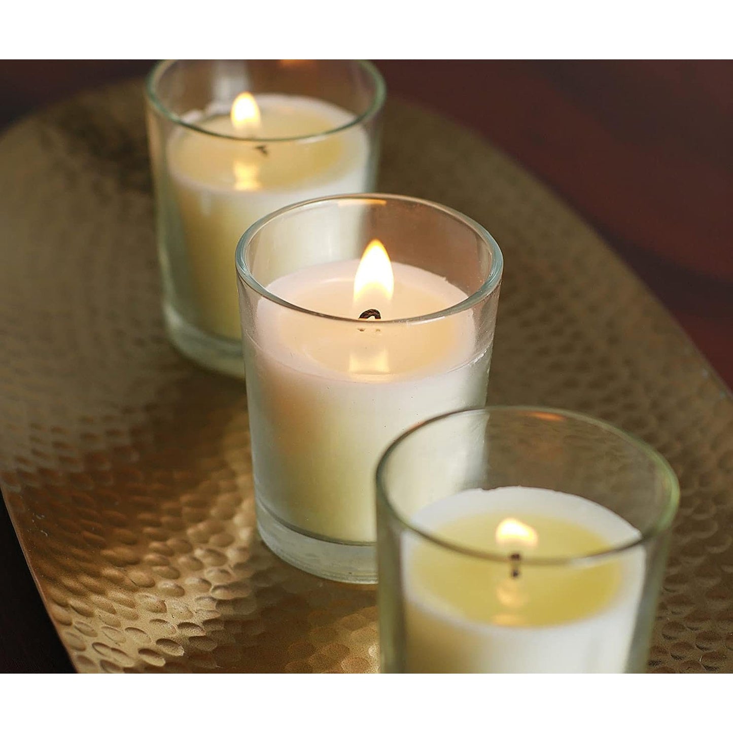 Hosley 240 Ivory Votive Candles