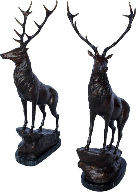 NIFAO Bronze Deer 28"