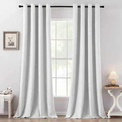 MIULEE Blackout Curtains 52x84" Beige, 2 Panels