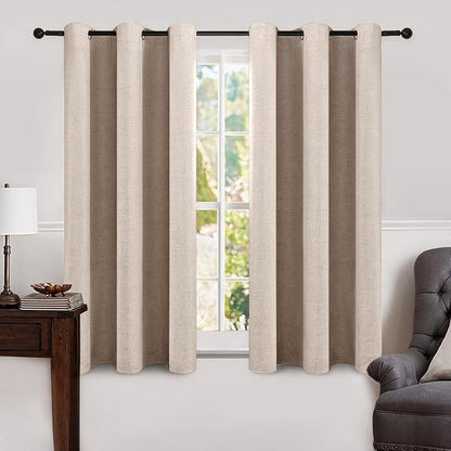 MIULEE Blackout Curtains 52x72, 2 Panels