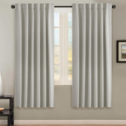 H.VERSAILTEX Blackout Curtains 52x84, 2 Panels