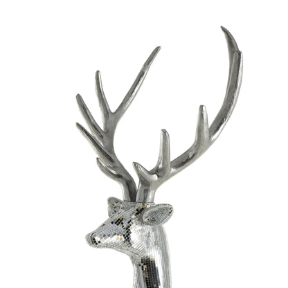 Deco 79 Copper Reindeer Statue 56"