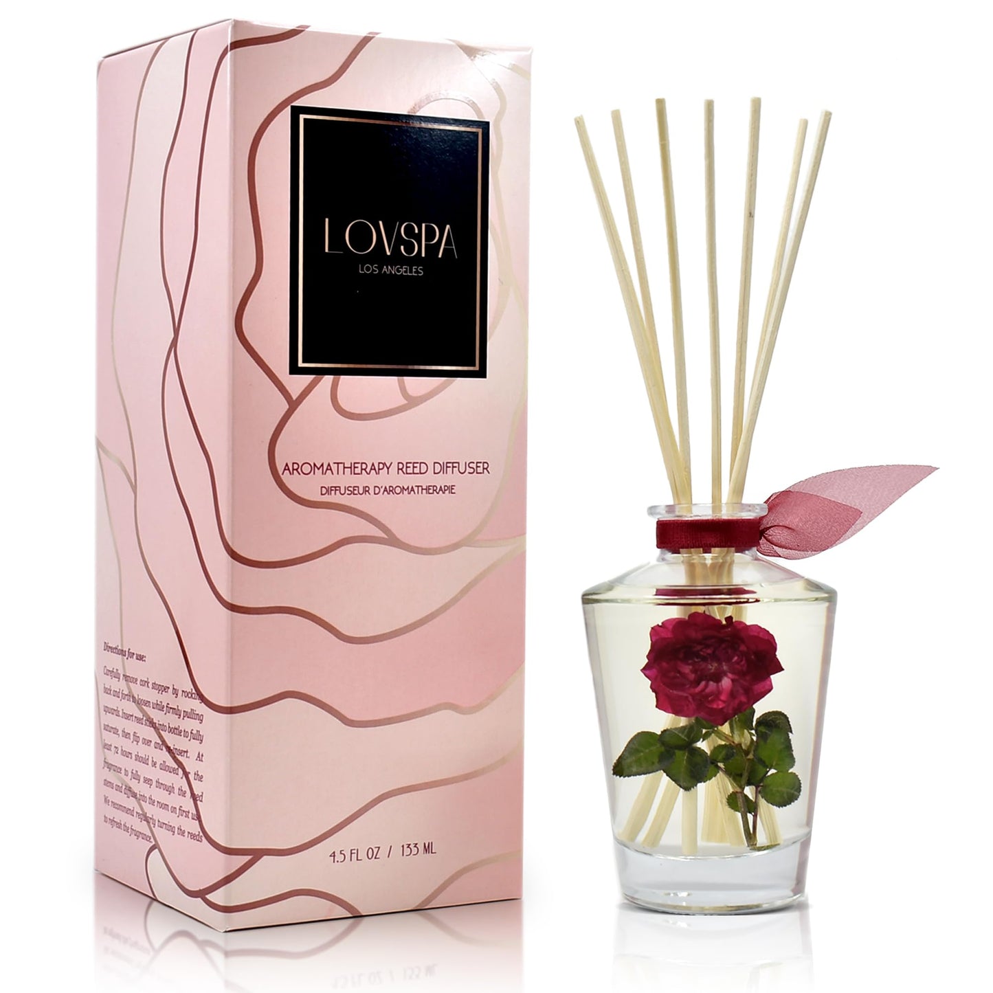 LOVSPA Lavender Eucalyptus Reed Diffuser
