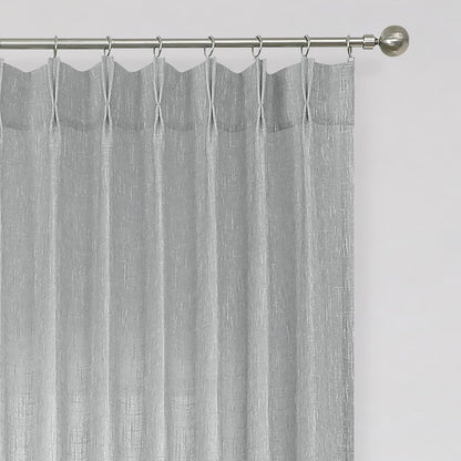 Pinch Pleat Sheer Curtains 42x95, 2 Panels