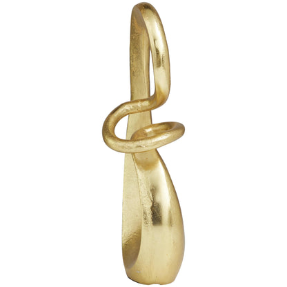 Deco 79 Abstract Sculpture 62" Black