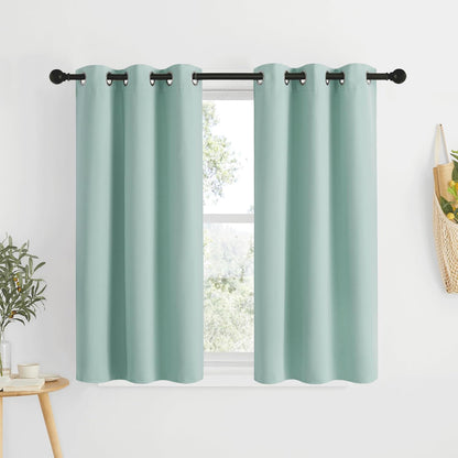 NICETOWN Gray Blackout Curtains for Bedroom
