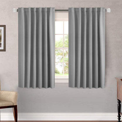 H.VERSAILTEX Blackout Curtains 52x84, 2 Panels