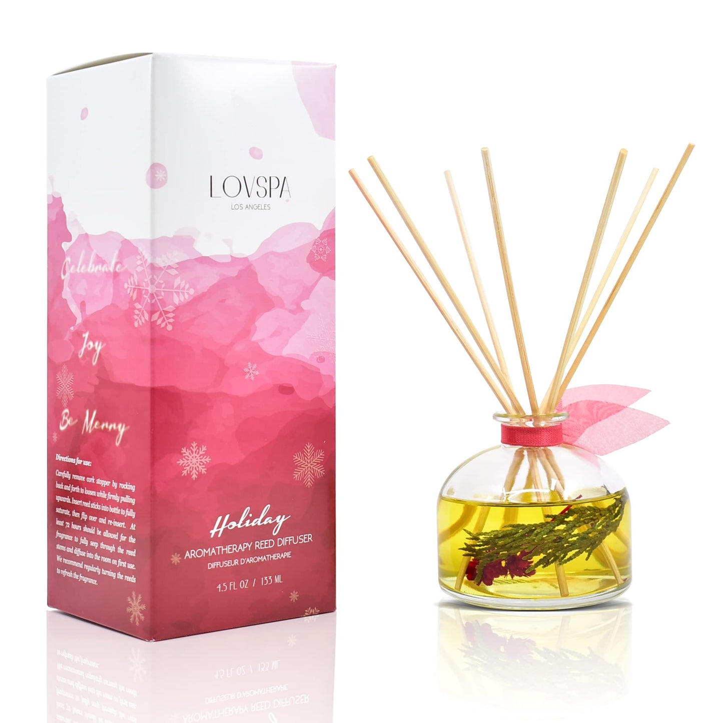 LOVSPA Lavender Eucalyptus Reed Diffuser