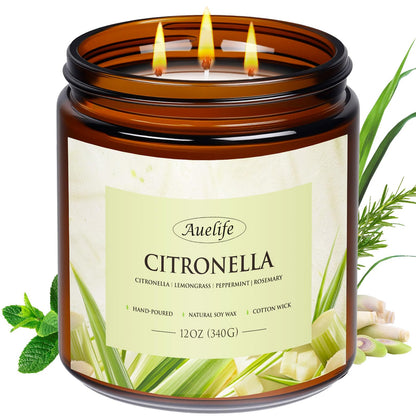 Auelife 4-Pack Fall Scented Candles