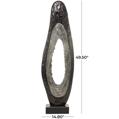 Deco 79 Teardrop Sculpture 50"