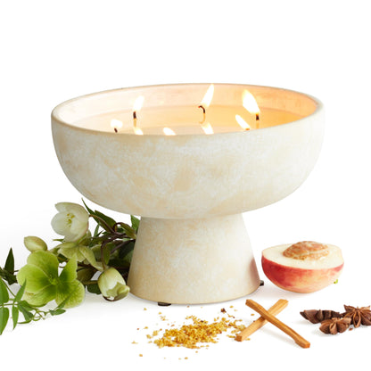 BLUEME 6-Wick Bergamot & Musk Candle