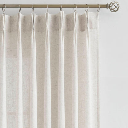 Pinch Pleat Sheer Curtains 42x95, 2 Panels
