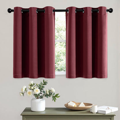 Blackout Curtains – Sage Green, 40"x63", 2 Panels