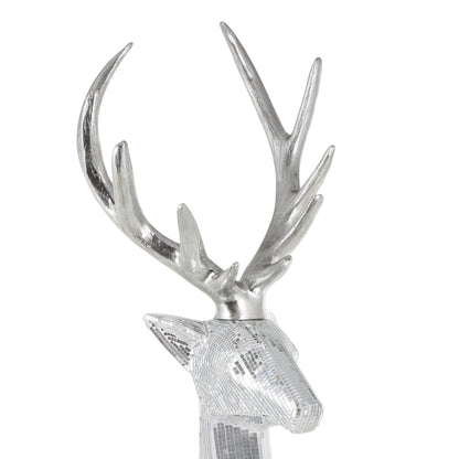 Deco 79 Copper Reindeer Statue 56"