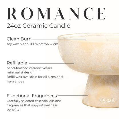 BLUEME 6-Wick Bergamot & Musk Candle