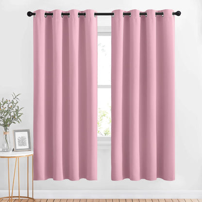 NICETOWN Gray Blackout Curtains for Bedroom