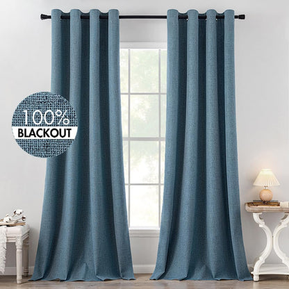 MIULEE Blackout Curtains 52x72, 2 Panels