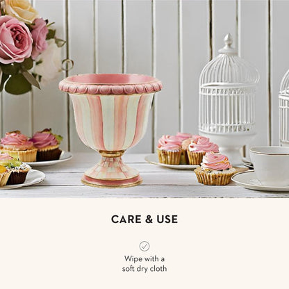 MACKENZIE-CHILDS Urn – Black & White