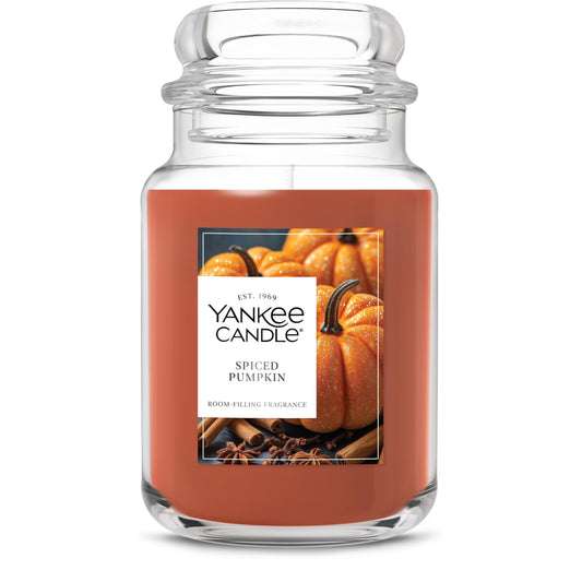 Yankee Candle Spiced Pumpkin, 22oz
