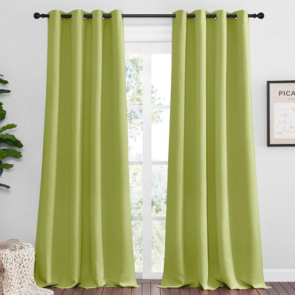 NICETOWN Blackout Curtains 42x63" Black