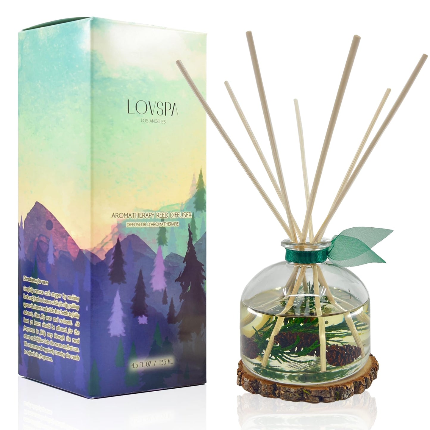 LOVSPA Lavender Eucalyptus Reed Diffuser