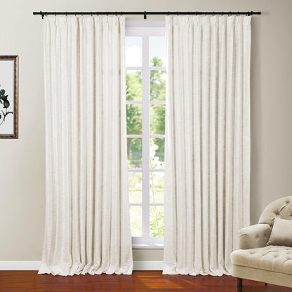 TWOPAGES Polyester Linen Heavy Weight Blackout
