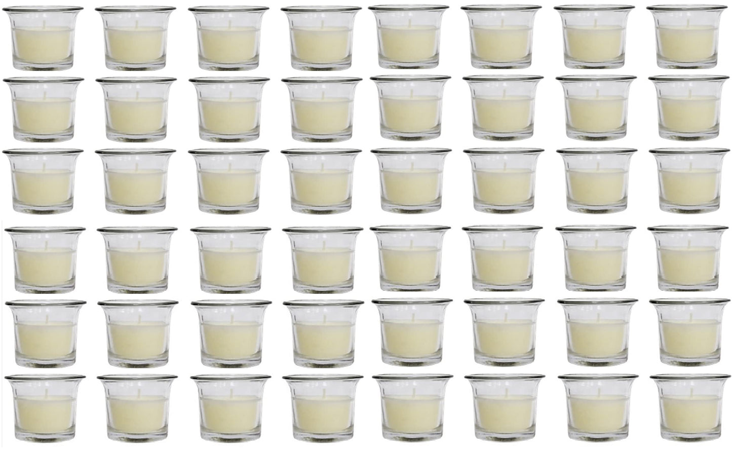 Hosley 240 Ivory Votive Candles