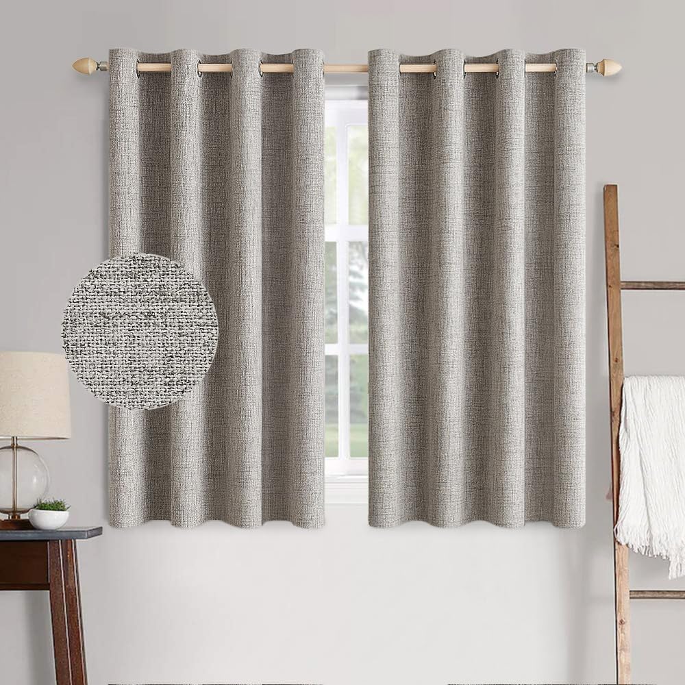 MIULEE Blackout Curtains 52x72, 2 Panels