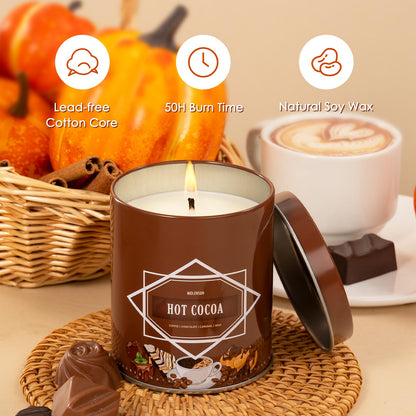 Fall Candles – 36oz (4×9oz) Soy Candles