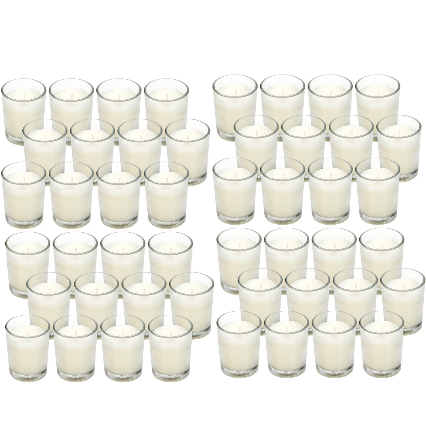 Hosley 240 Ivory Votive Candles