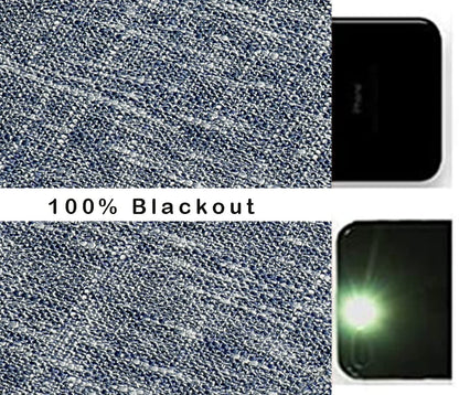 Ombre Blackout Curtains 50x84" Gray, 2 Panels