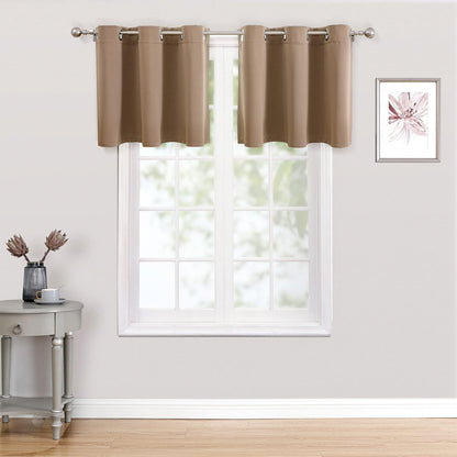 ChrisDowa Blackout Curtains 42x63" Grey, 2 Panels