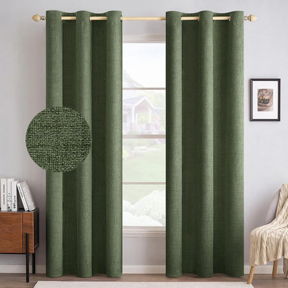 MIULEE Blackout Curtains 52x72, 2 Panels