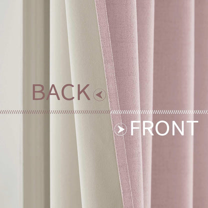 MIULEE Blackout Curtains 52x72, 2 Panels