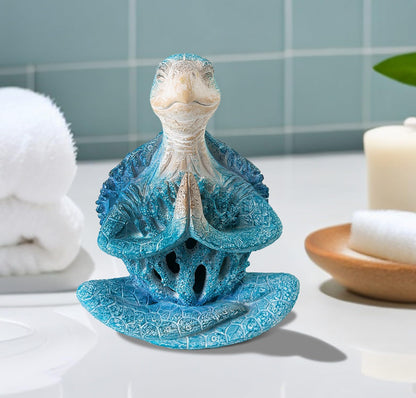 VVGIFTS Sea Turtle Yoga Statue