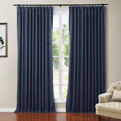 TWOPAGES Polyester Linen Heavy Weight Blackout