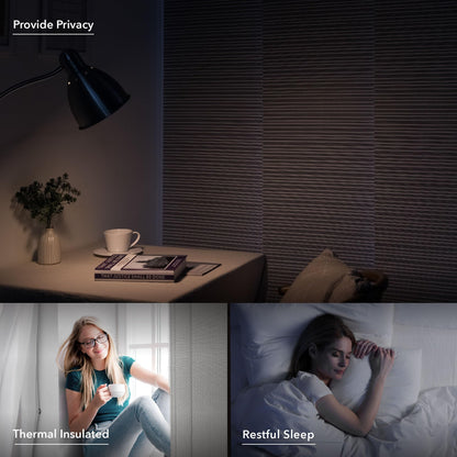 GoDear Design 99.99% Blackout Adjustable Sliding