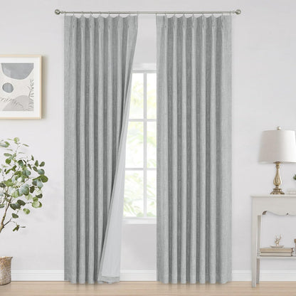 Vision Home Blackout Curtains 40x84" 2 Panels
